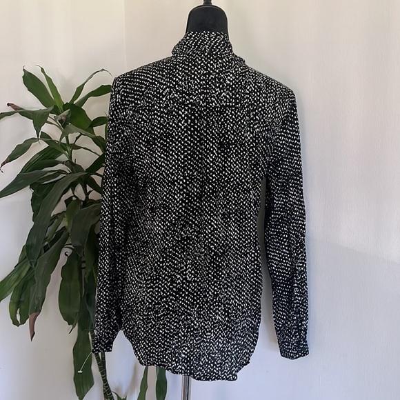 CLOTH & Stone Neck Tie Blouse Shirt XS - Picture 9 of 10